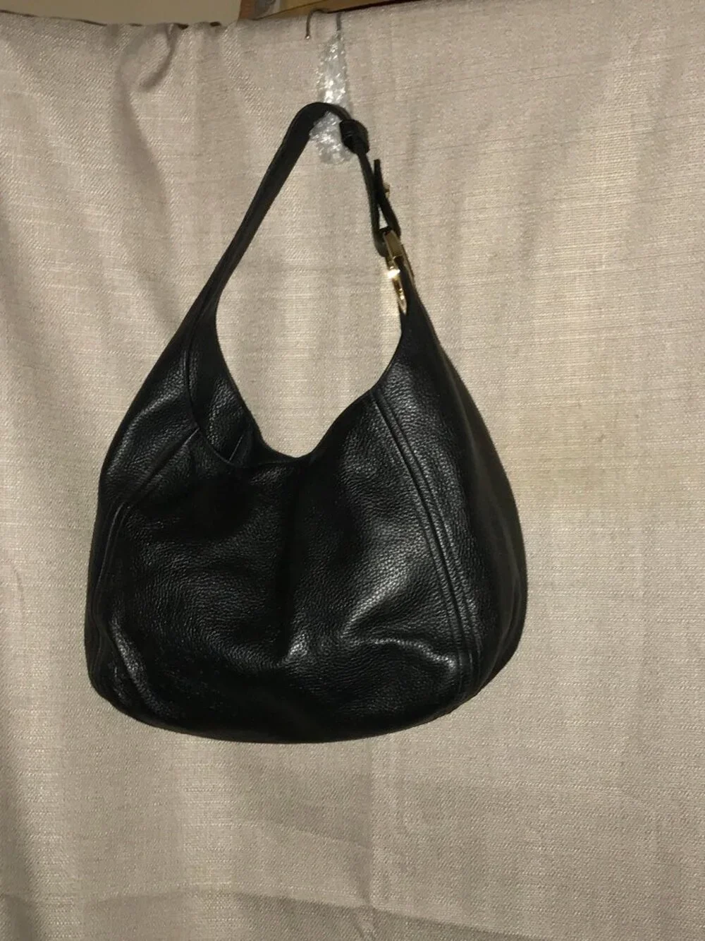 Michael Kors Large Fulton Leather Hobo Bag